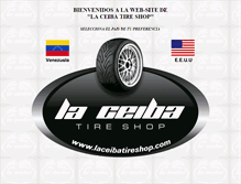 Tablet Screenshot of laceibatireshop.com